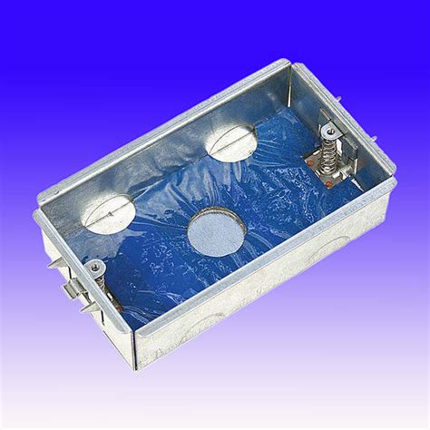 fire acoustic rated metal dry lining back boxes|35mm fire lining box.